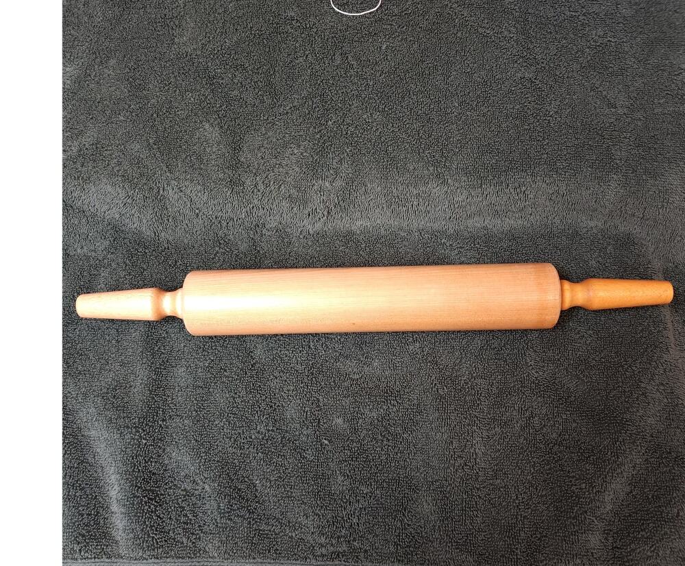 Hardwood Vintage Rolling Pin Circa 1950s - 1960s